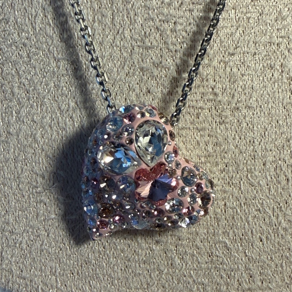 Swarovski Cute Heart Pendant Necklace